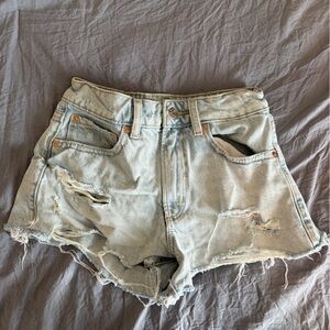 Garage Light Blue Denim Shorts